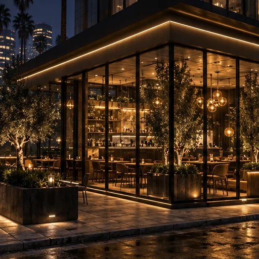 Blanché Café concept artwork
