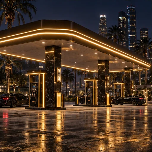 Fuel station concept artwork